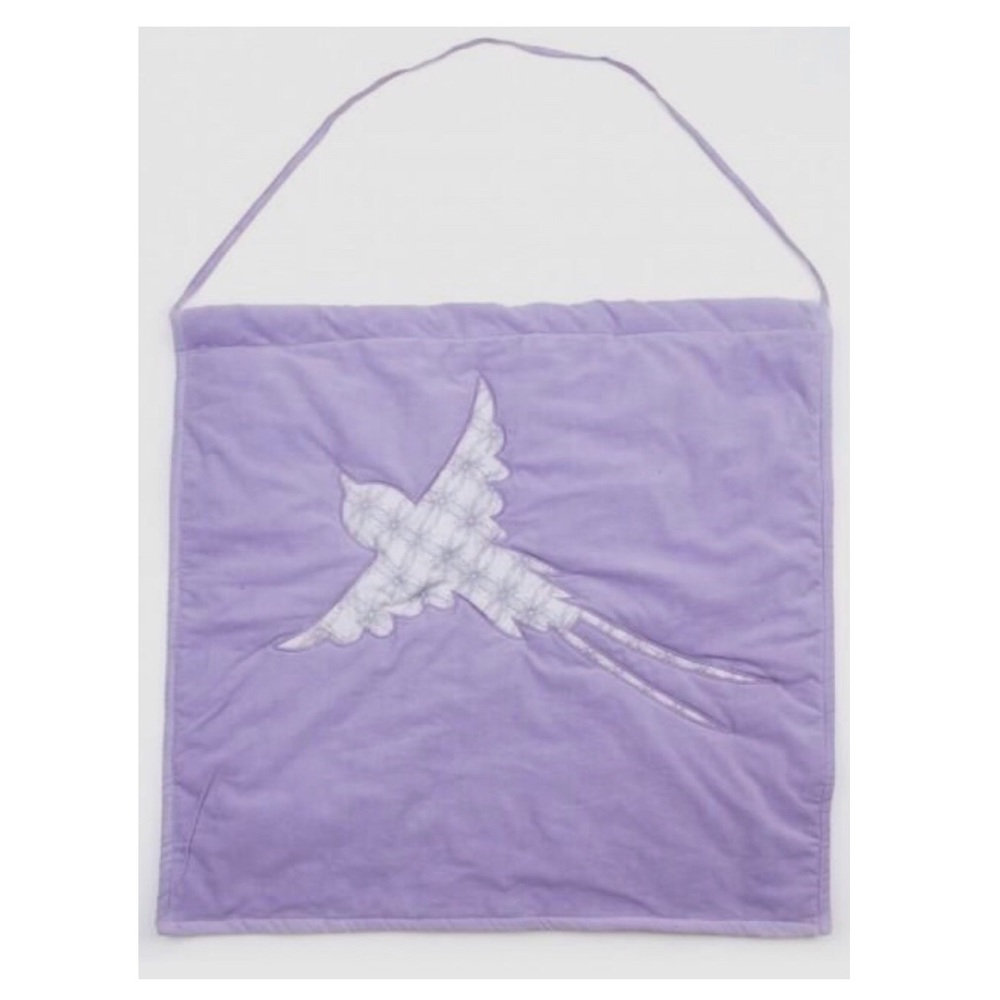 Kate Quinn Sparrow Bird Nursery Kids Wall Hanging